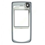 Front Cover For Nokia 6680 Light Silver - Maxbhi Com