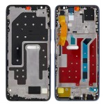 Lcd Frame Middle Chassis For Huawei Enjoy 20 Pro White By - Maxbhi Com