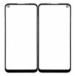 Replacement Front Glass For Samsung Galaxy A11 Black By - Maxbhi Com