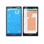 Lcd Frame Middle Chassis For Sony Xperia M2 D2306 Purple By - Maxbhi Com