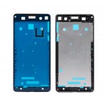 Lcd Frame Middle Chassis For Sony Xperia E5 Black By - Maxbhi Com