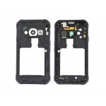 Lcd Frame Middle Chassis For Samsung Galaxy Smg388f Touch Grey By - Maxbhi Com