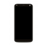 Lcd Frame Middle Chassis For Blu G5 Black By - Maxbhi Com