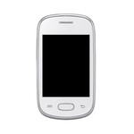 Lcd Frame Middle Chassis For Samsung Galaxy Star S5280 Black By - Maxbhi Com