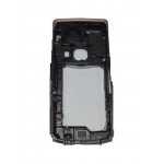 Lcd Frame Middle Chassis For Nokia N72 Brown By - Maxbhi Com