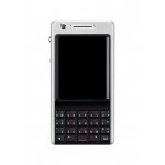 Lcd Frame Middle Chassis For Sony Ericsson P1i Silver Black By - Maxbhi Com