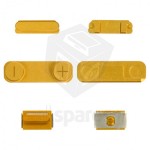 Side Button For Apple iPhone 5 - Golden