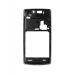 Lcd Frame Middle Chassis For Sony Ericsson Anzu X12 Black By - Maxbhi Com