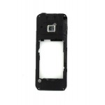 Lcd Frame Middle Chassis For Samsung C3322 La Fleur Black By - Maxbhi Com