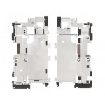 Lcd Frame Middle Chassis For Nokia Lumia 900 Magenta By - Maxbhi Com