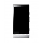 Lcd Frame Middle Chassis For Sony Xperia P Lt22i Nypon Silver By - Maxbhi Com