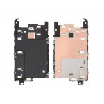 Lcd Frame Middle Chassis For Nokia Lumia 620 Blue By - Maxbhi Com