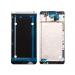 Lcd Frame Middle Chassis For Htc One Max T6 White By - Maxbhi Com