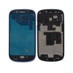 Lcd Frame Middle Chassis For Samsung I8200n Galaxy S Iii Mini With Nfc White By - Maxbhi Com