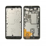 Lcd Frame Middle Chassis For Nokia Lumia 530 Rm1017 White By - Maxbhi Com