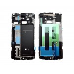 Lcd Frame Middle Chassis For Samsung Galaxy Note 4 Usa Pink By - Maxbhi Com