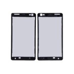 Lcd Frame Middle Chassis For Microsoft Lumia 435 Black By - Maxbhi Com