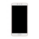 Lcd Frame Middle Chassis For Blu Vivo 6 Black By - Maxbhi Com