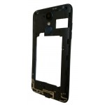 Lcd Frame Middle Chassis For Lg Zone 4 White By - Maxbhi Com