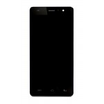 Lcd Frame Middle Chassis For Lava X50 Black By - Maxbhi Com