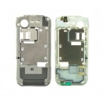Lcd Frame Middle Chassis For Nokia 5300 Red White By - Maxbhi Com