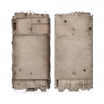 Lcd Frame Middle Chassis For Vivo X20 Plus Ud Rose Gold By - Maxbhi Com