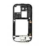 Lcd Frame Middle Chassis For Samsung Google Nexus S I9020 Black By - Maxbhi Com