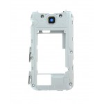 Lcd Frame Middle Chassis For Samsung C3592 With Dual Sim Black By - Maxbhi Com