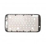 Lcd Frame Middle Chassis For Motorola New Moto G Lte Black By - Maxbhi Com