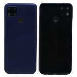 Back Panel Cover For Realme C12 Blue - Maxbhi Com