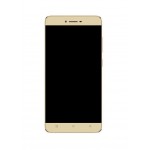 Lcd Frame Middle Chassis For Qmobile Noir Z12 White By - Maxbhi Com