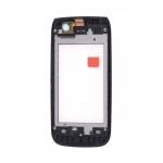 LCD Frame Middle Chassis for Nokia Asha 308 Dual SIM Black