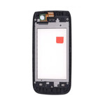 Lcd Frame Middle Chassis For Nokia Asha 308 Gold By - Maxbhi Com
