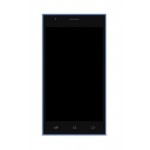 Lcd Frame Middle Chassis For Spice Xlife M5q Plus Blue By - Maxbhi Com