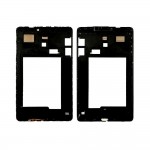 Lcd Frame Middle Chassis For Samsung Galaxy Tab E White By - Maxbhi Com