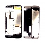 Lcd Frame Middle Chassis For Htc Desire Z A7272 White By - Maxbhi Com