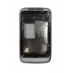 Lcd Frame Middle Chassis For Htc Wildfire S A510b G13 Black By - Maxbhi Com