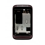 Lcd Frame Middle Chassis For Htc Wildfire S A510b G13 Lilac By - Maxbhi Com