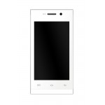 Lcd Frame Middle Chassis For Intex Aqua Y2 White By - Maxbhi Com