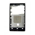 Lcd Frame Middle Chassis For Sony Ericsson Xperia E Dual C1605 White By - Maxbhi Com