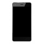 Lcd Frame Middle Chassis For Intex Cloud Flash White By - Maxbhi Com
