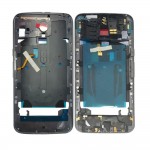 Lcd Frame Middle Chassis For Motorola Moto X Style 16gb Black By - Maxbhi Com