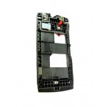 Lcd Frame Middle Chassis For Nokia Asha 500 Rm750 Black By - Maxbhi Com