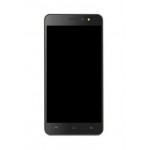 Lcd Frame Middle Chassis For Lava X28 Plus Black By - Maxbhi Com