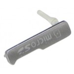 Memory Card Cover For Samsung Galaxy Mini 2 S6500 Grey - Maxbhi Com