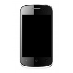 Lcd Frame Middle Chassis For Intex Cloud X4 Black By - Maxbhi Com