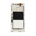 Lcd Frame Middle Chassis For Zopo Color F5 Black By - Maxbhi Com