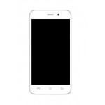 Lcd Frame Middle Chassis For Lava Iris Atom 3 Black By - Maxbhi Com