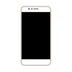 Lcd Frame Middle Chassis For Intex Aqua S7 Rose Gold By - Maxbhi Com