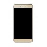 Lcd Frame Middle Chassis For Qmobile King Kong Max White By - Maxbhi Com
